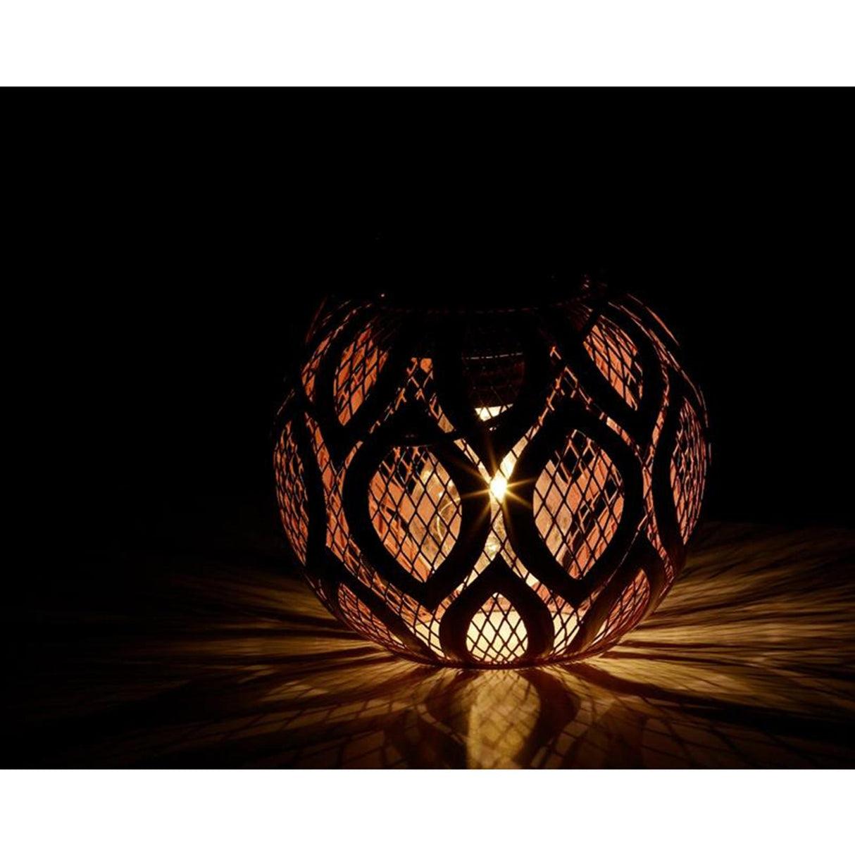 Lumineo solární lucerna průměr13,5-h12,5cm