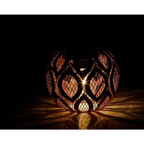 Lumineo solar lantern dia13.5-h12.5cm