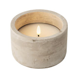 Lumineo led candle flame effect dia12cm gray