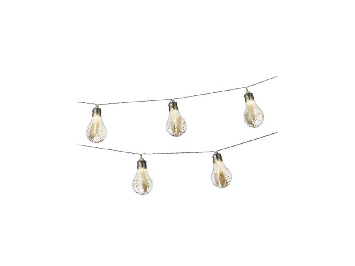 Lumineo LED bulb string lighting with flower