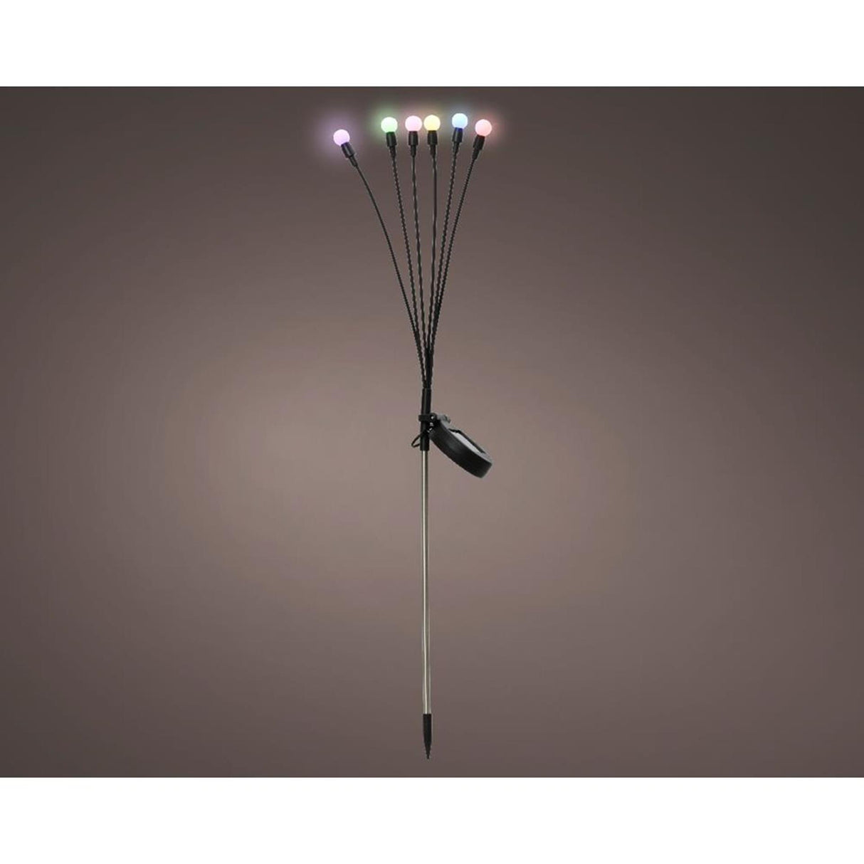Lumineo solar trädgårdsplugg multi h70cm eldfluga