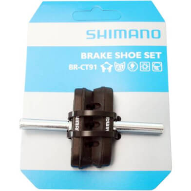 Zestaw bloku hamulca hamulca Shimano CT91 (2)