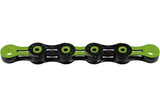 KMC DLC 10 116 Green-Chain de vélo noir