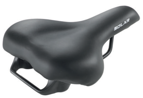 Selle Montegrappa 6150 Solar () avec poignée noire sur carte