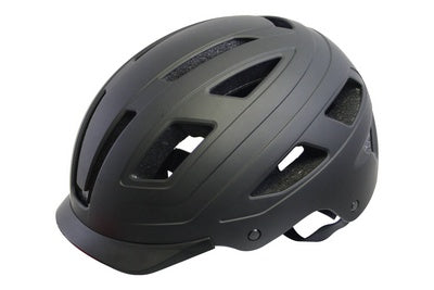 Casque de cycle QT Casque urbain Matt Black Taille L 59-62 CM 2810385