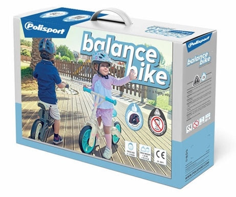 Polisport Balance Bike Bike Gray Bike Bike Creme de crema