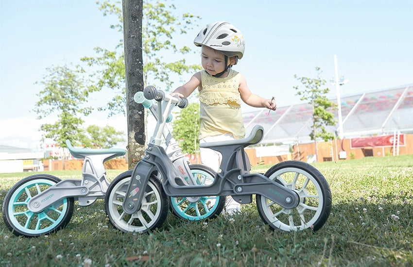 Polisport Balance Bike Grey Breeding Bike Creme Finish