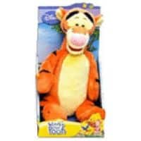 Van der Doelen plush tiger 25 cm tall with an eeyore as a backpack