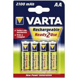 Ventas de baterías Europa Batería recargable de Penlite AA 2100MAH NIMH 1.2V por 4 en el mapa