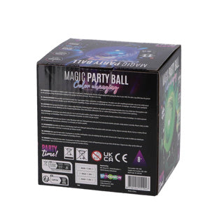 Party time! party time magic party ball with disco effect and remote control | 2 pcs