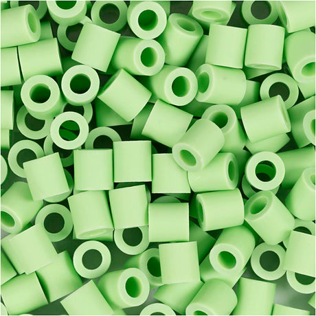 Creativ company nabbi biobeads 5x5mm pastel green - 1000pcs.