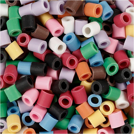 Creativ company nabbi biobeads 5x5mm various colors - 1000 pcs.