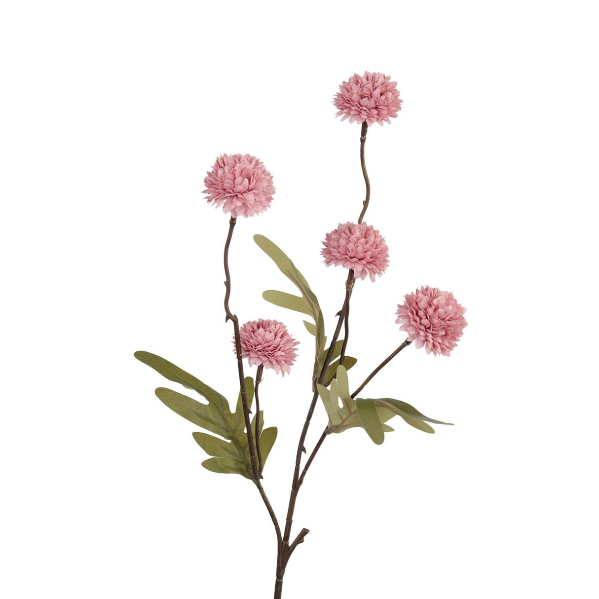 Roberts collection artificial flower pompom 52cm authum old pink