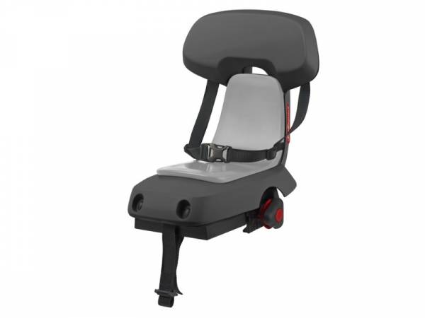 Asiento de bicicleta de Pol detrás de Gupppy Junior Light Grey Dark Grey