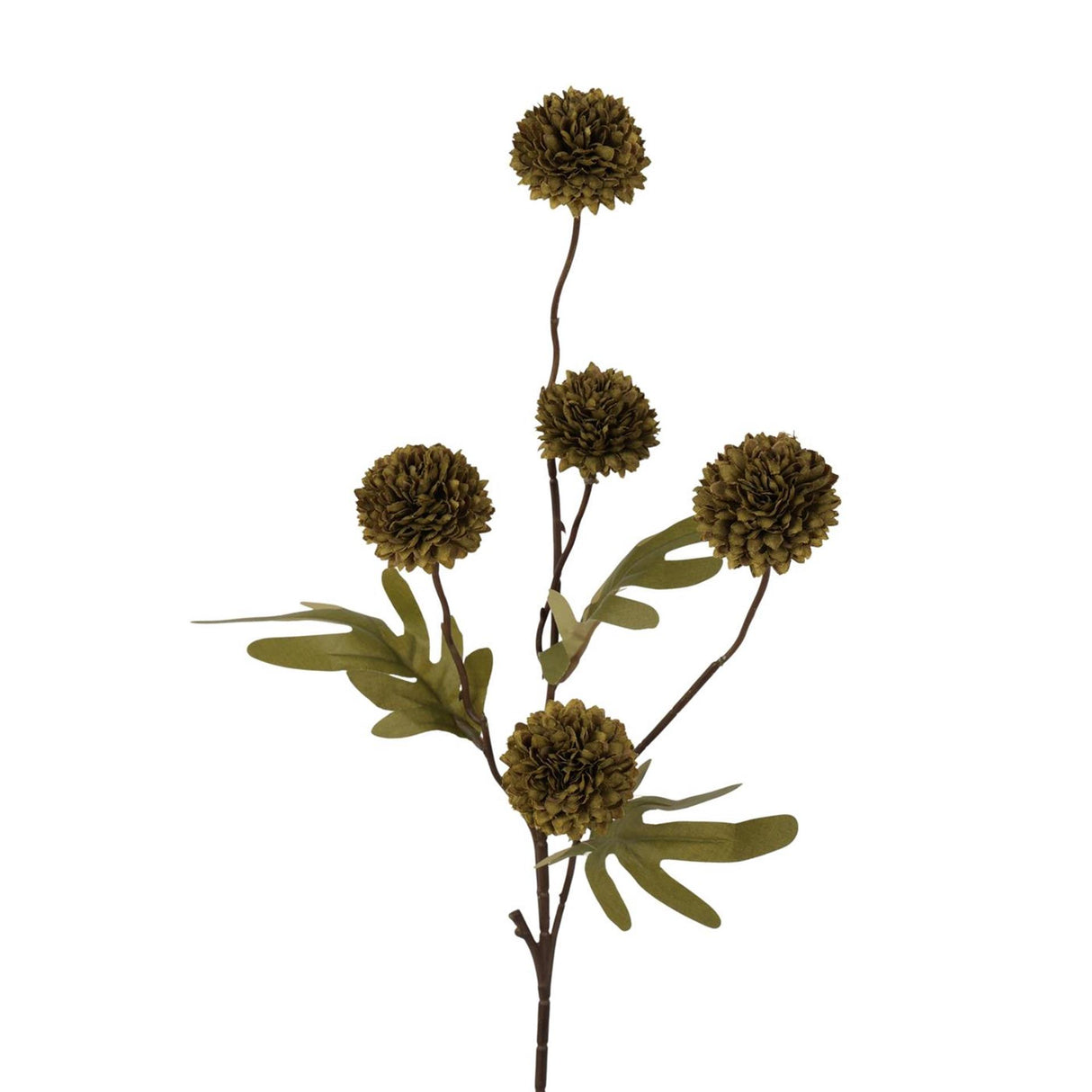 Roberts collection pompom branch 52cm dark green