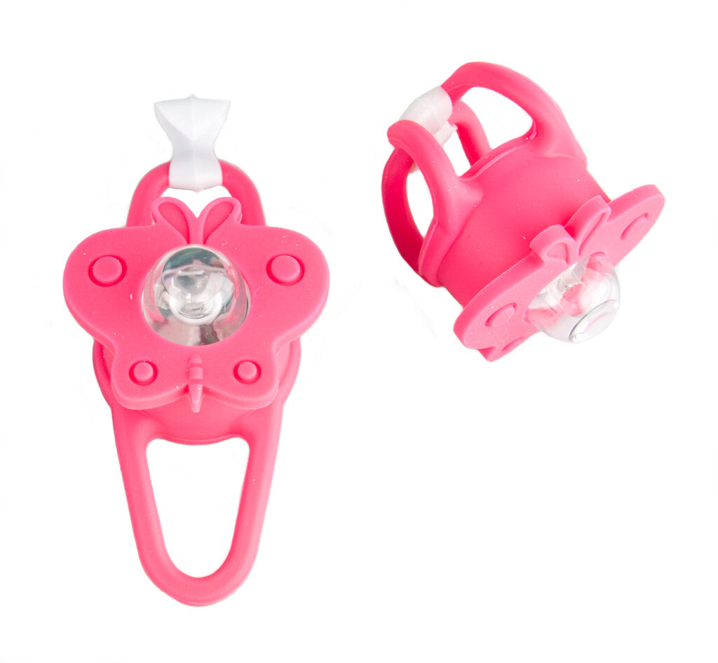 PexKids Verlichtingsset LED Vlinder met siliconen strap rood