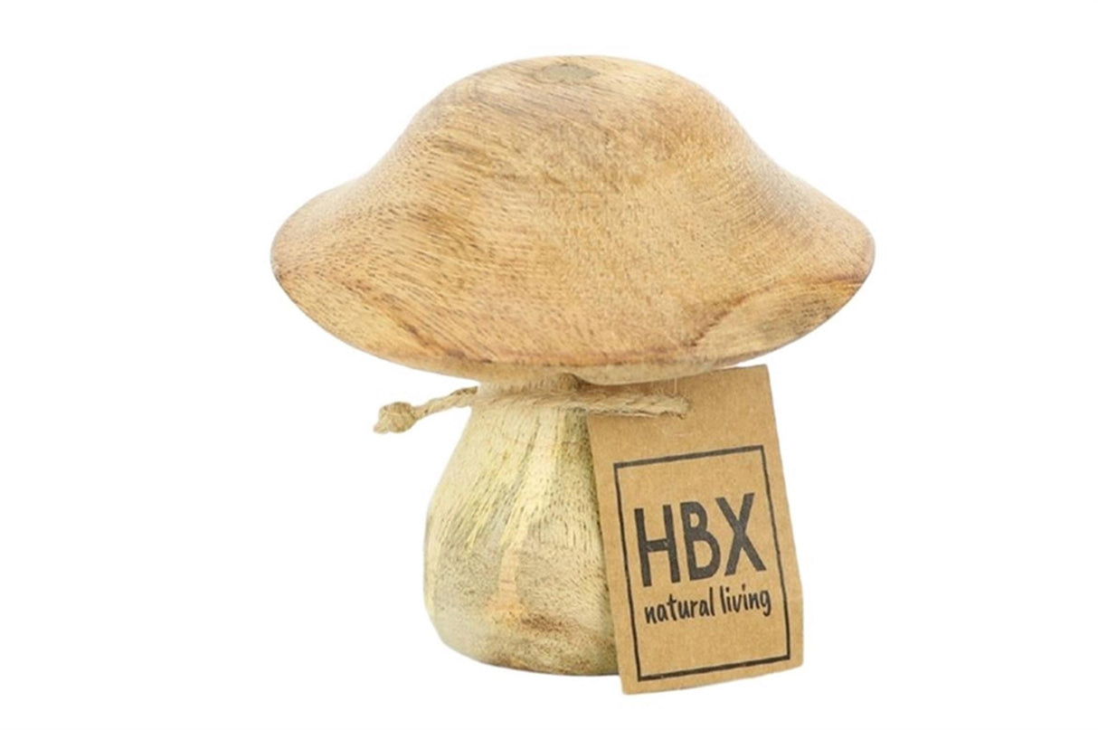 HBx natierlech liewen Champignon Mango Holz