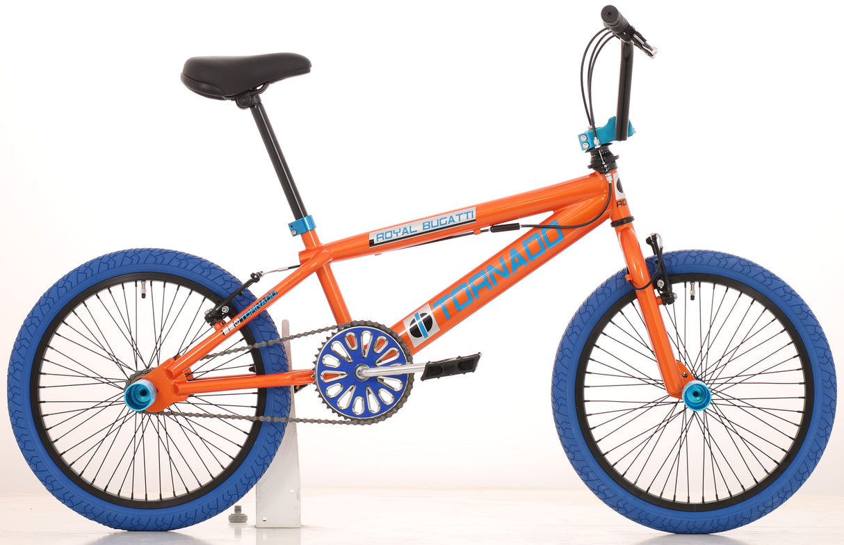 Royal Freestyle 20 Bugatti oranje met blauwe banden