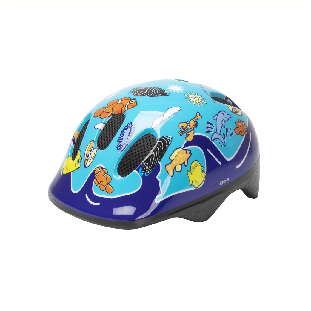 M-wave kid-s Sea Kinderhelm (52-57 cm)