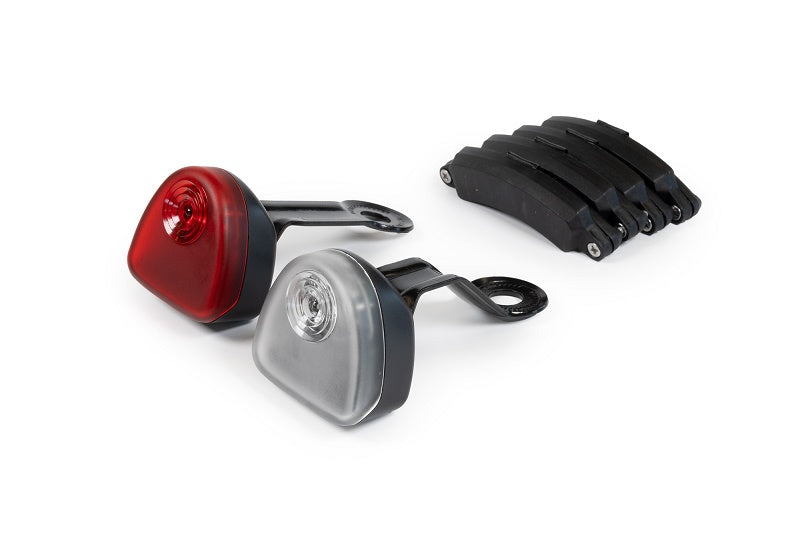 Reelight SL150C Steady Light. front and rear bicycle lighting.