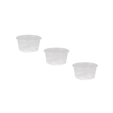 Sauce Container transparent 80 cc 70,3 mm (50 Stécker)