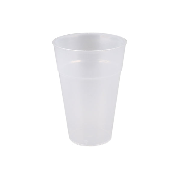 Plastic beer glass reusable (25x250ml)