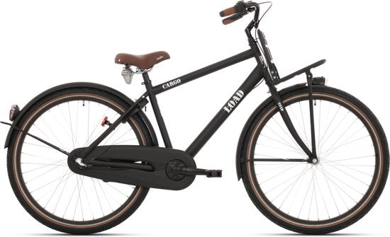 Bikefun children's bicycle load 20 inch with brake hub - matt black