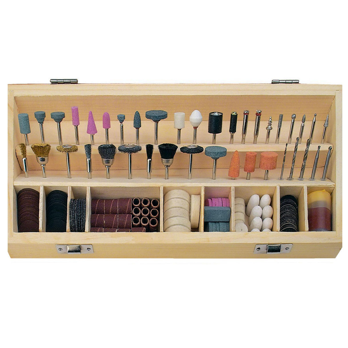 Brüder Mannesmann Mini Drill Accessories 200 pcs (hobby) - 92568
