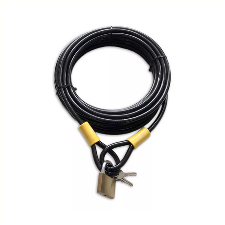 Spiral lock 10 meters x 10 mm smoke