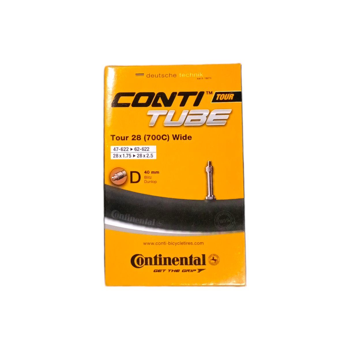 Continental Binnenband dv19 tour wide 28 inch 47 62-622 dv 40 mm