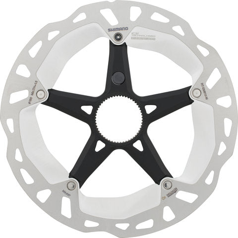 Shimano rt-em810 center lock brake rotor for steps with external teeth