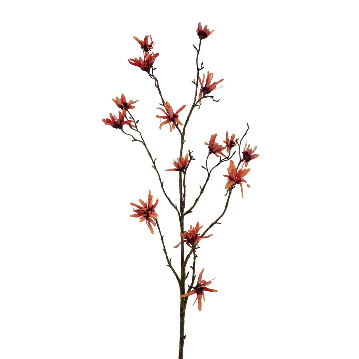 Roberts collection artificial flower hamamelis orange 120cm
