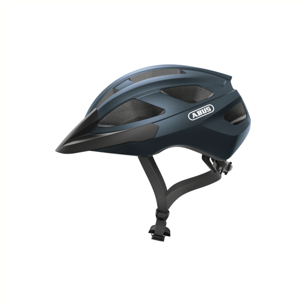 Abus Helm Makorant Mëtternuecht blo m 52-58cm