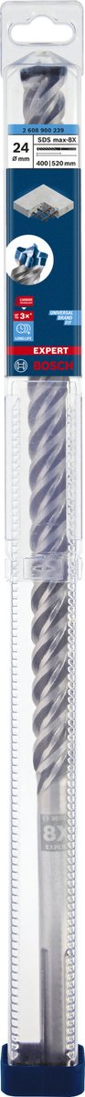 Bosch Accessories Expert SDS Max-8x Schrank 24 x 400 x 520 mm – 1 Stück(e) – 2608900239