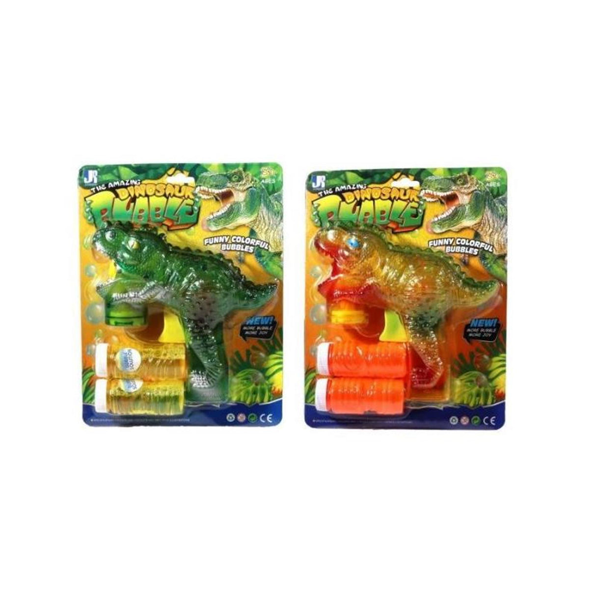 Bubble blow gun dino