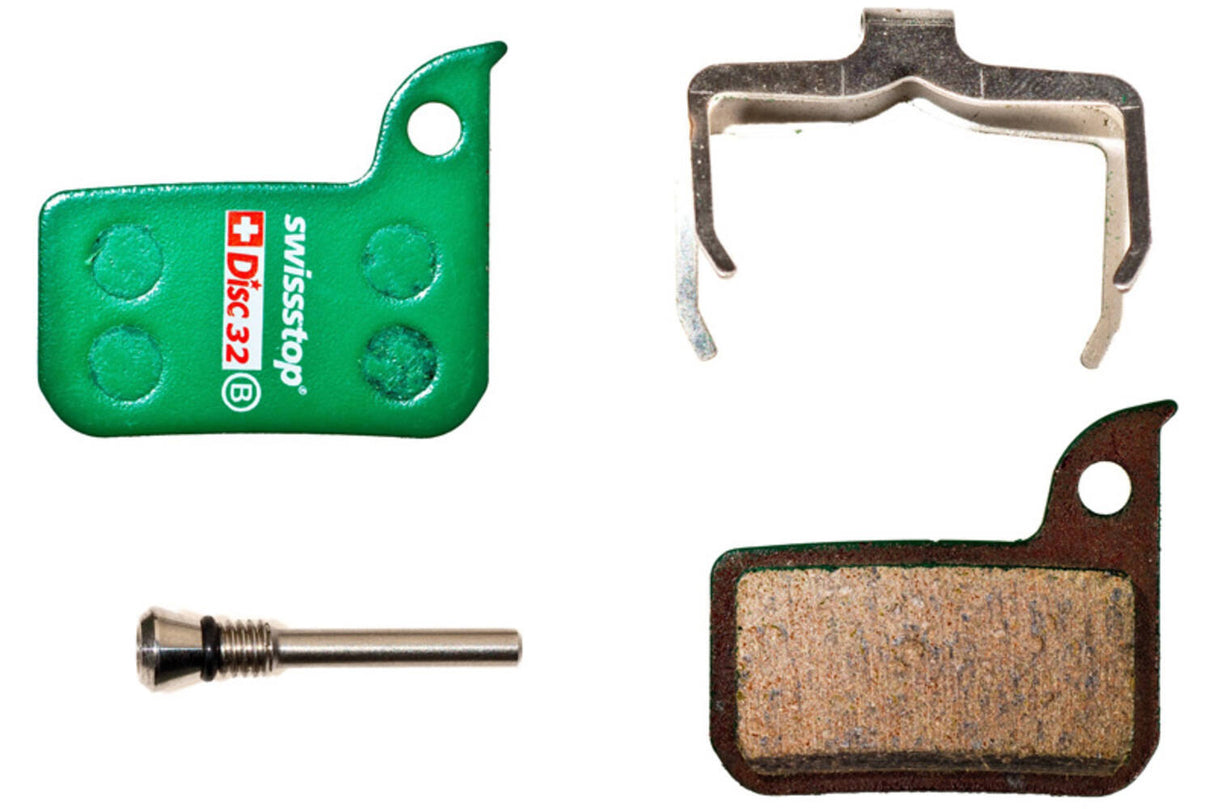 SwissStop - Brake Block Set Disc 32 C - SRAM HRD + forskellige