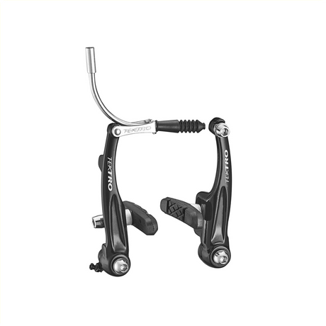 Tektro bremsesett v-brems m837al med bremseklosser 836.12 sort
