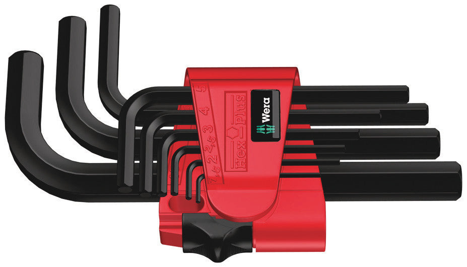 WERA 950 9 HEX-PLUS 7 STRIPT, METRICAL, BLACKKL