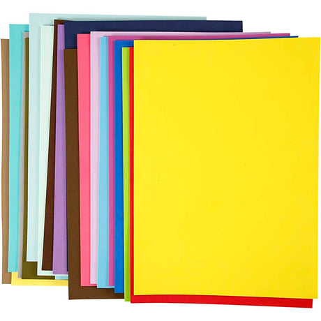 Foam listi Creativ company, a3, list 297x420 mm, ca. 2 mm, 20 različnih listov 1 škatla