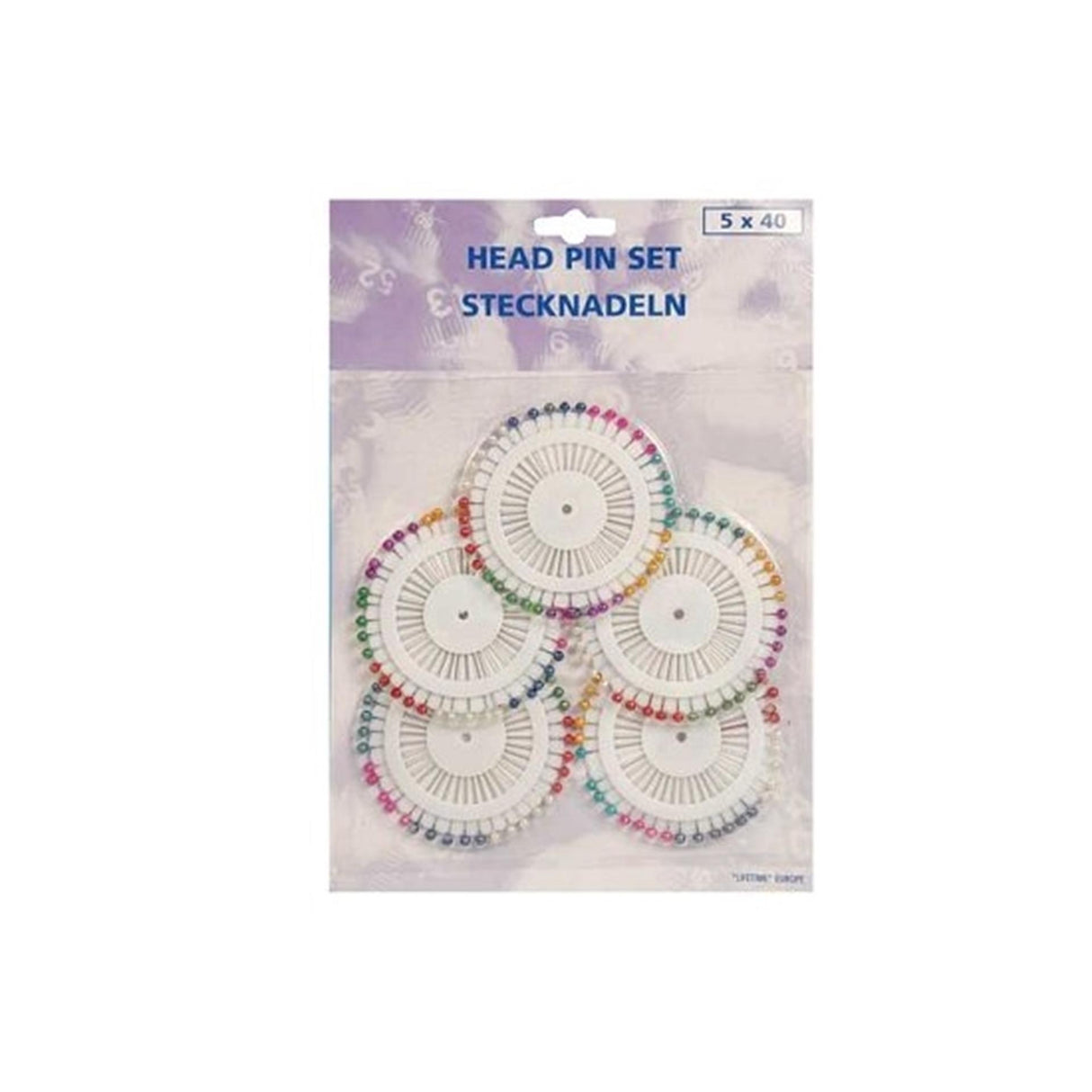Lifetime button pin set 5x40 pins