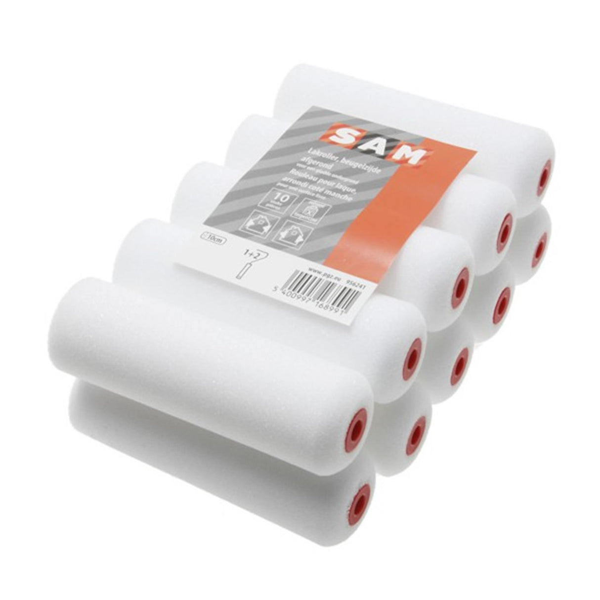 Sam felt rollers 10cm 5 pieces