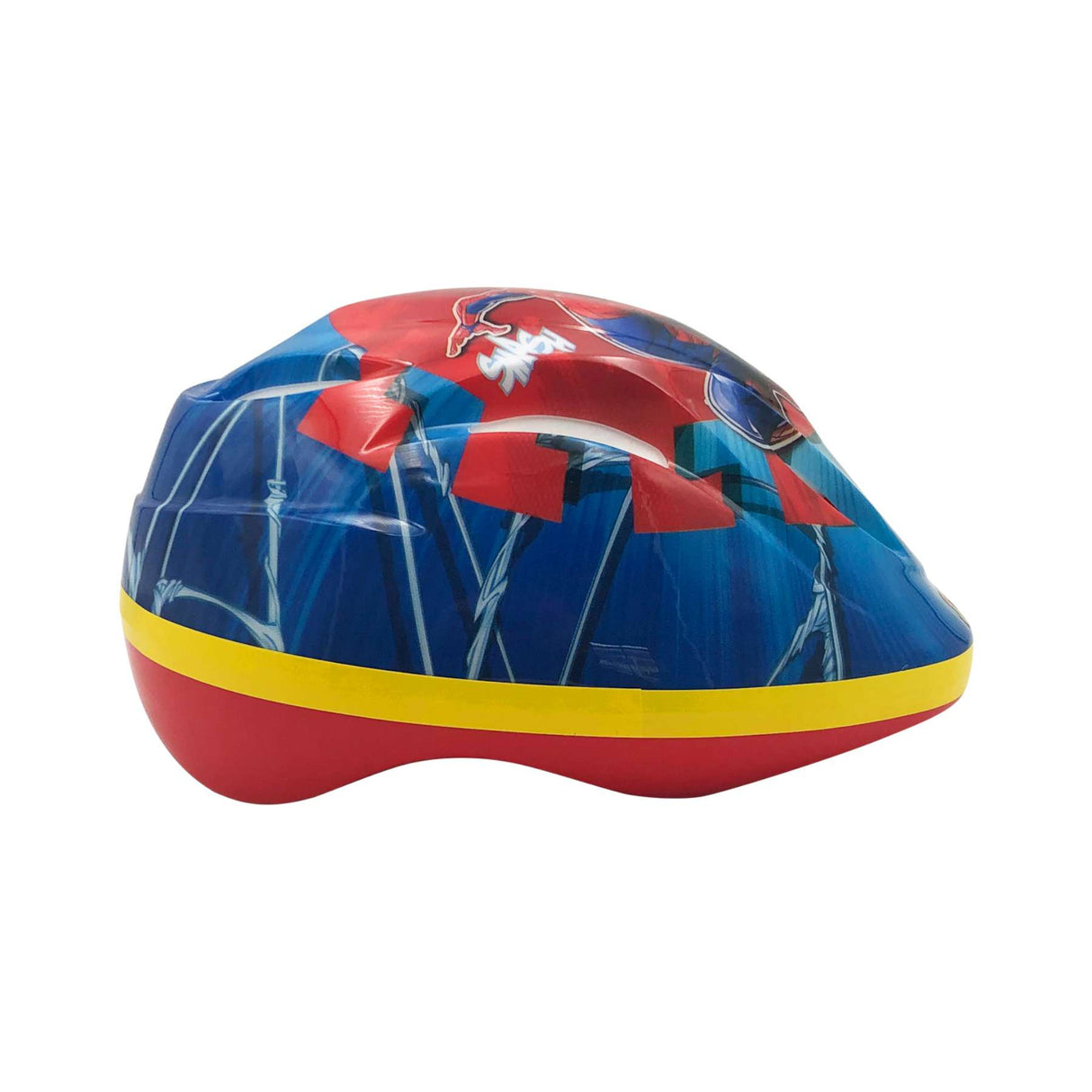 Fahrradhelm Spider-Man Boys 51-55 cm Blauww rot