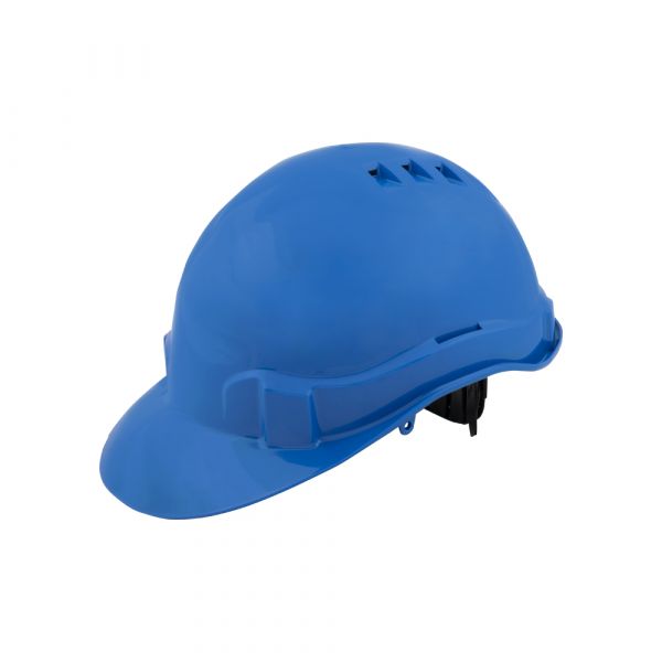 Azul de casco de seguridad