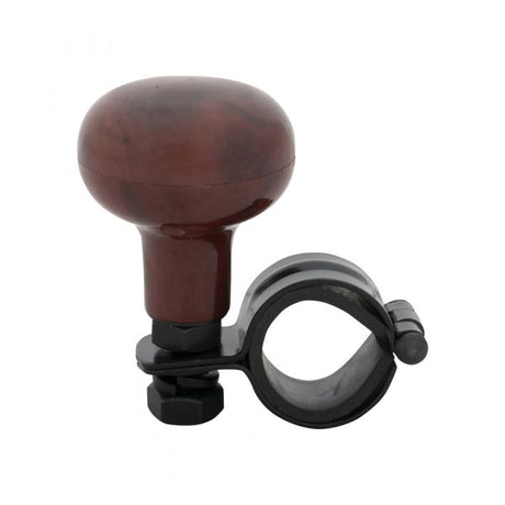 Steering button wood in blister