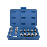 Conjunto de soquete e broca Torx 1 4 +3 8 *