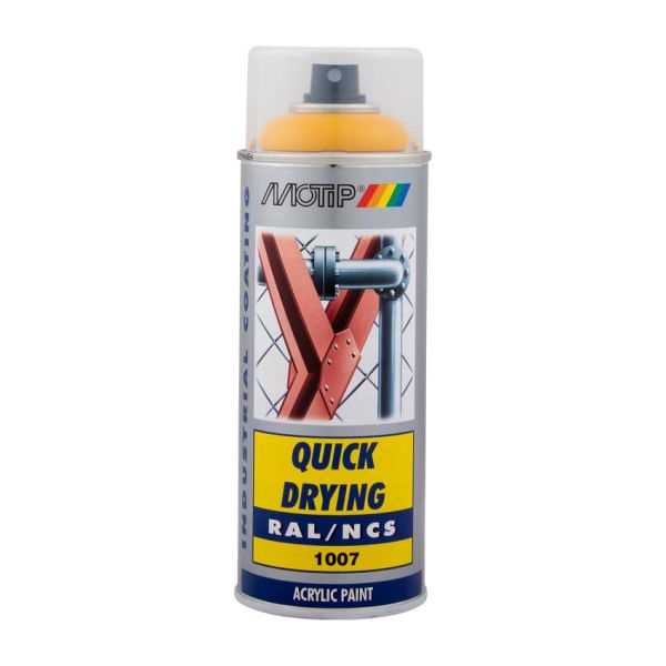 Motip industrial ral1007 400 ml.
