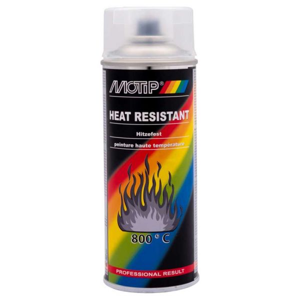 Spray lacquer white heat resistant (400ml)