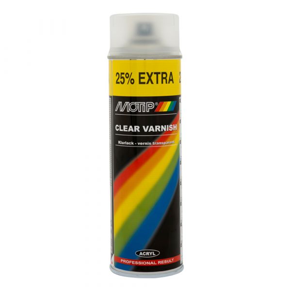 Spray Lacquer Motip eidel Mat (500ml)