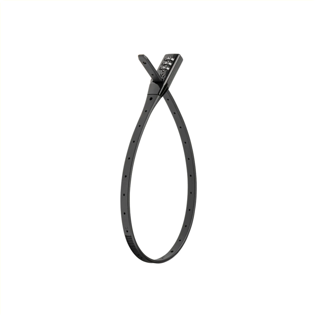 Axa užtrauktuku spyna 53cm 10mm - juoda