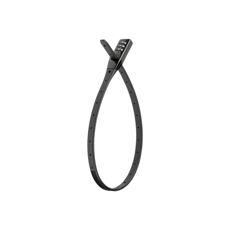 Axa glidelåslås 53cm 10mm - sort